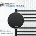 Полотенцесушитель водяной Aquatek Либерти П16 50х110 AQ RR1610BL черный муар