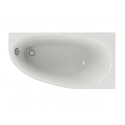 Акриловая ванна AZARIO KAPRIS 150x90 правая AV0001150 белая глянцевая