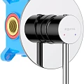 Смеситель для душа Aquatek Европа AQ1366CR с внутренней частью, хром