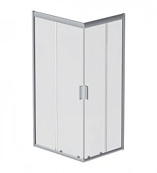 Душевой уголок AM.PM Gem 100x80см W90G-404-100280-MT профиль хром, стекло прозрачное