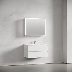 Зеркало-шкаф Sancos Evoke 90 SC8090 с подсветкой