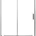 Душевая дверь в нишу Aquanet Beta 150см R 185433  профиль хром, стекло прозрачное