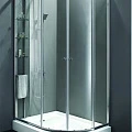 Душевой уголок Cezares Anima 120x90см ANIMA-RH-2-120/90-P-Cr-R профиль хром, стекло рифленое
