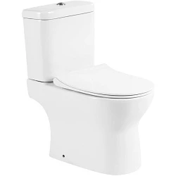 Унитаз-компакт BelBagno Steam BB130CPR с бачком BB130T и крышкой-сиденьем BB13