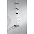 Душевая стойка Bravat Waterfall F639114C-A2-RUS хром