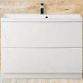 Тумба под раковину BelBagno Marino 70 MARINO-700-2C-PIA-BL-P белая глянцевая