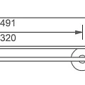 Полка Aquanet 4587