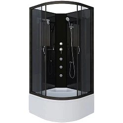 Душевая кабина Niagara Classic 90х90см NG-6508 профиль черный