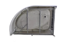 Акриловая ванна Golden Frog 150см GF-2006 R белая глянцевая