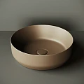 Раковина накладная Ceramica Nova Element CN6022MDB коричневый матовый