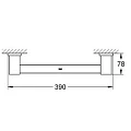 Полотенцедержатель Grohe Essentials Cube 40514001 хром