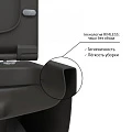 Унитаз подвесной Berges Ego XL 083218 антрацит матовый