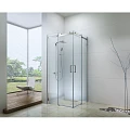 Душевой уголок Berges Gelios 80x80см 061026 профиль хром, стекло прозрачное