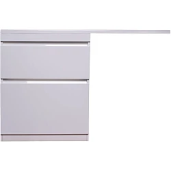 Тумба под раковину Style Line Даллас 130 СС-00000557 белый глянец