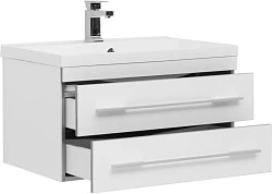 Тумба с раковиной Aquanet Верона 75 287672 белая