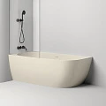 Ванна из искусственного камня Salini SOFIA 170x85 угловая 102515GRH белая глянцевая