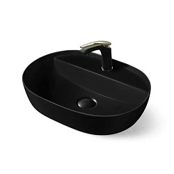 Раковина накладная Vincea VBS-121MB черная матовая