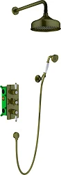 Душевой комплект Timo Nelson SX-1391/02SM с внутренней частью, антик
