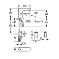 Смеситель для раковины Grohe Euroeco Cosmopolitan E 36271000 хром