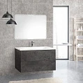 Тумба под раковину Cezares PREMIER-HPL-100-2C-SO-LAVA-BLUM Lava Congelata