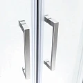 Душевая дверь в нишу Cezares 160см MOLVENO-BF-2-160-C-Cr-IV профиль хром, стекло прозрачное