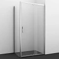Душевой уголок Wasserkraft Berkel 120x80см 48P06 профиль хром, стекло прозрачное