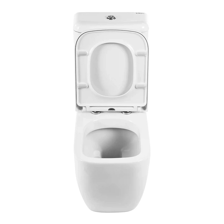 Унитаз напольный BelBagno Alpina BB10100CP с бачком BB10100T и крышкой-сиденьем BB309SC белый глянец