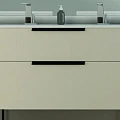 Тумба под раковину Cezares 55162 Spatolato Bianco