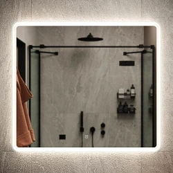 Зеркало для ванной комнаты SANCOS Arcadia 800х700 с подсветкой, арт. AR800