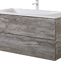 Тумба с раковиной Cezares Molveno 100 legno grigio