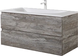 Тумба с раковиной Cezares Molveno 100 legno grigio