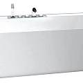 Акриловая ванна BelBagno 150x74x59 BB19-150-75 белая глянцевая