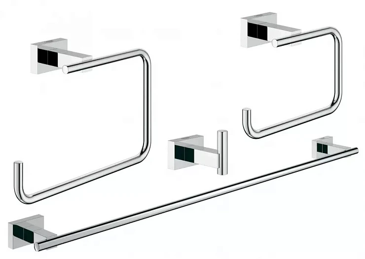 Набор Grohe Essentials Cube 40778001 4 предмета, хром