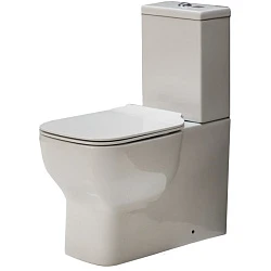Унитаз-компакт BelBagno Vaso BB127CP с бачком BB127T и крышкой-сиденьем BB127S