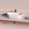 Раковина накладная Ceramica Nova Twist CN12001 белая