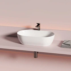 Раковина накладная Ceramica Nova Twist CN12001 белая