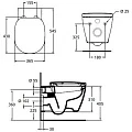 Чаша для унитаза подвесного Ideal Standard Connect W873567