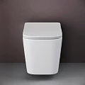 Унитаз подвесной Ceramica Nova Cubic CN1806 белый глянец