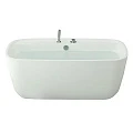 Акриловая ванна BelBagno 160×78×60 BB90-1600 белая глянцевая