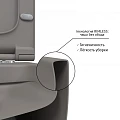 Унитаз подвесной Berges Ego XL 083216 серый матовый