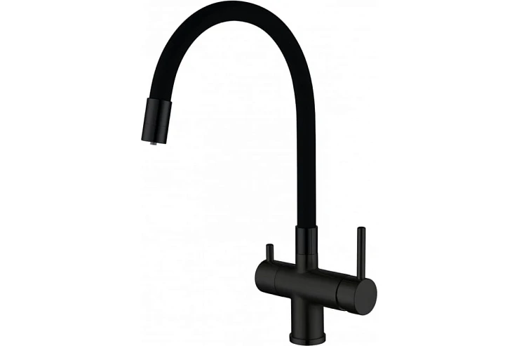 Смеситель для кухни Gappo G4398-36 черный
