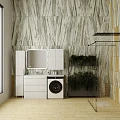 Тумба с раковиной Style Line Даллас 150 напольная, левая, белый глянец