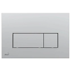 Кнопка смыва AlcaPlast THIN M572 xром матовая