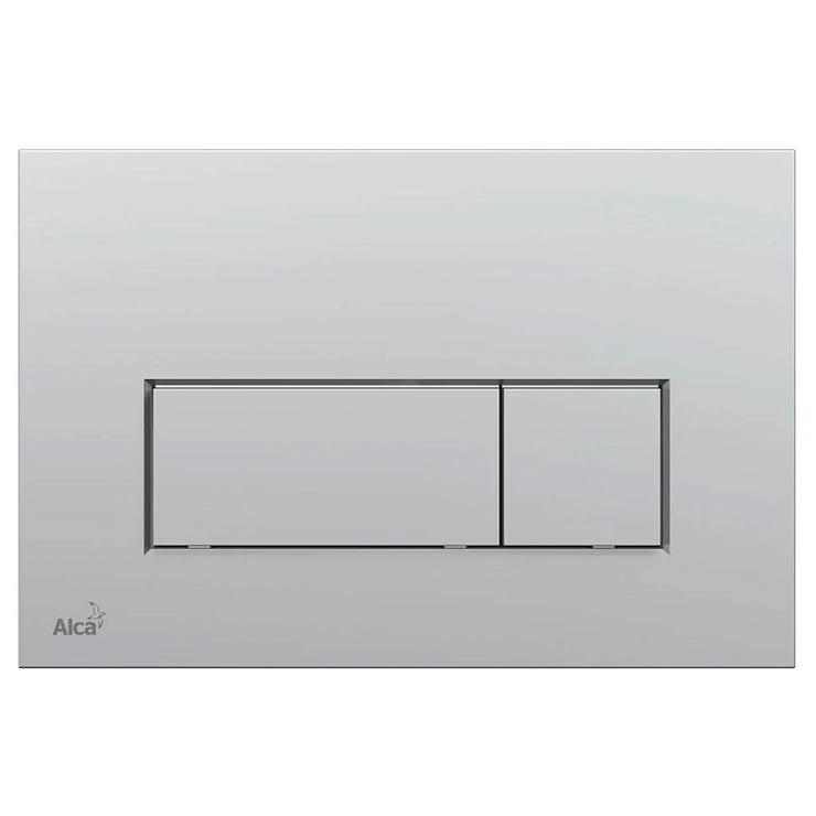 Кнопка смыва AlcaPlast THIN M572 xром матовая