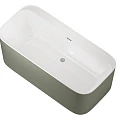 Акриловая ванна Allen Brau Infinity 170x80 2.21001.20/CGM белый глянец, цементно-серый