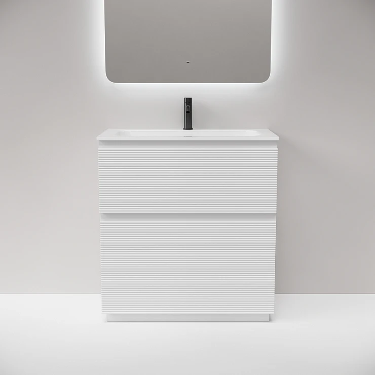 Тумба под раковину Sancos Folk Floor 80 FL80FW напольная, Bianco