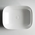 Раковина накладная Ceramica Nova Element CN6008 белая глянцевая