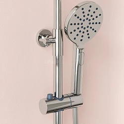 Душевая стойка Sancos Kanedo SC7200CH с термостатом, хром