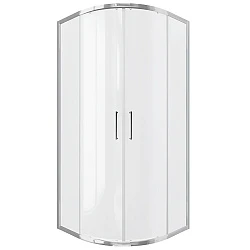Душевой уголок Bravat Drop 90x90см BS090.1200A профиль хром, стекло прозрачное