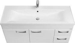 Тумба с раковиной Aquaton Диор 120 белая